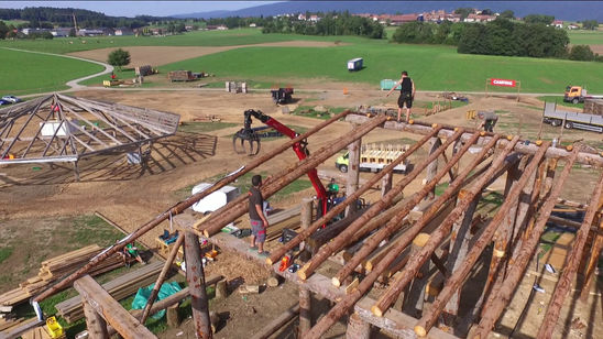Démontage  du caveau à Sévery  - SEPTEMBRE 2017